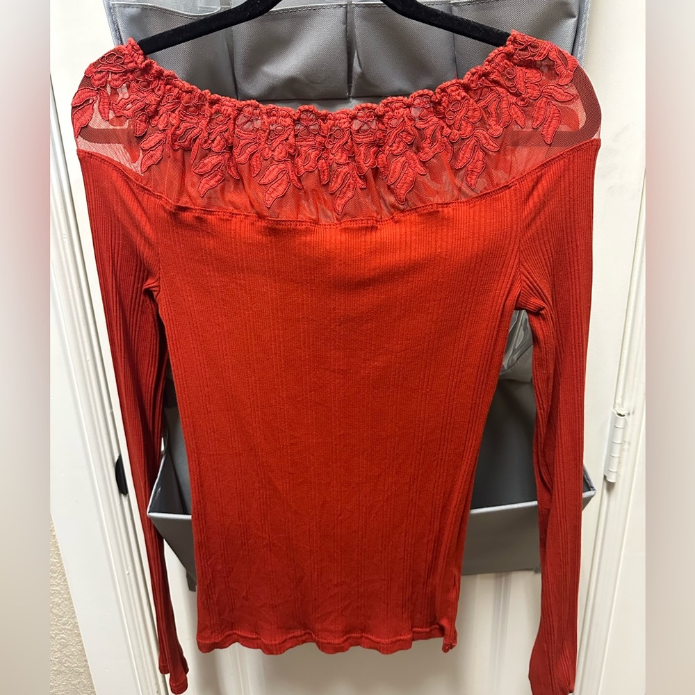 Free People lace top
